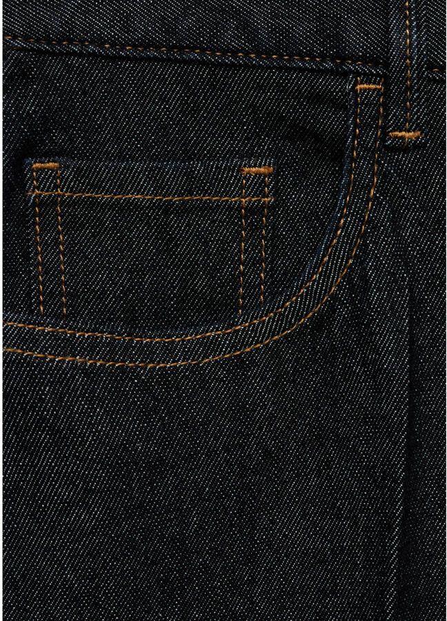 Mango high waist wide leg jeans dark blue denim - Foto 2