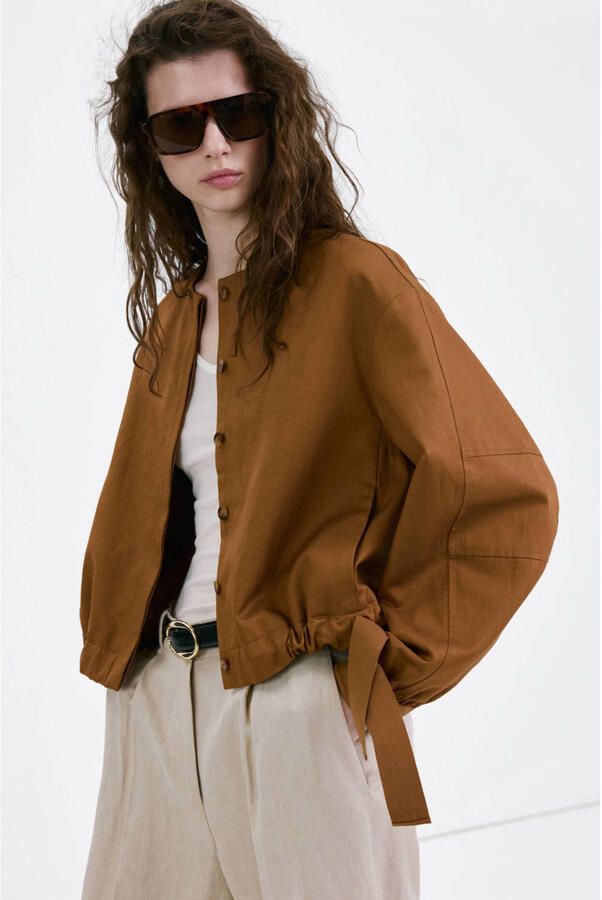Mango jasje camel - Foto 3