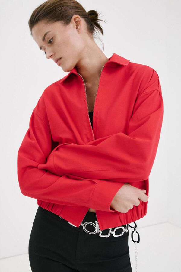 Mango jasje rood