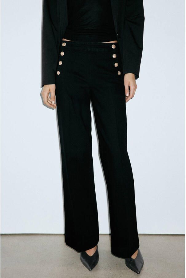 Mango jeans zwart