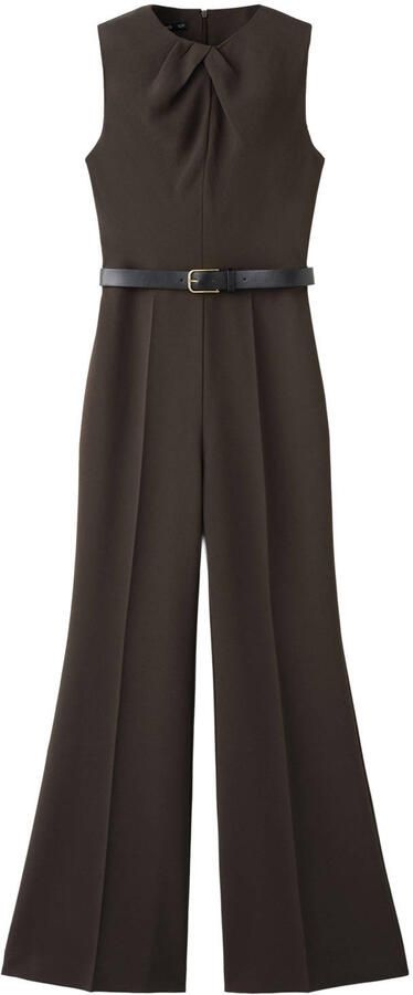 Mango jumpsuit bruin - Foto 3