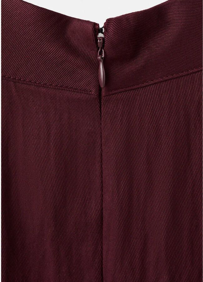 Mango jumpsuit donkerrood - Foto 2