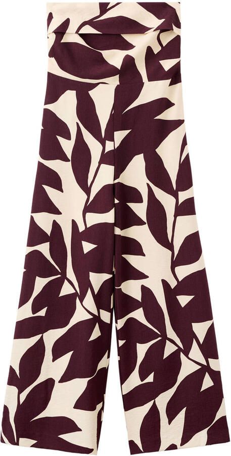 Mango jumpsuit donkerrood - Foto 3