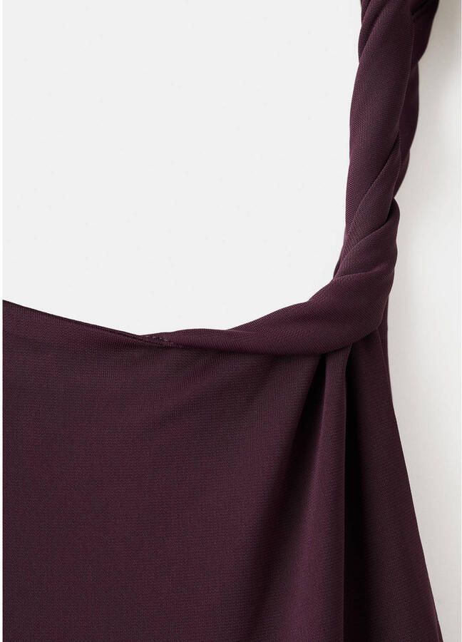 Mango jumpsuit donkerrood - Foto 2