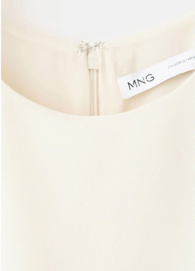 Mango jumpsuit ecru - Foto 3