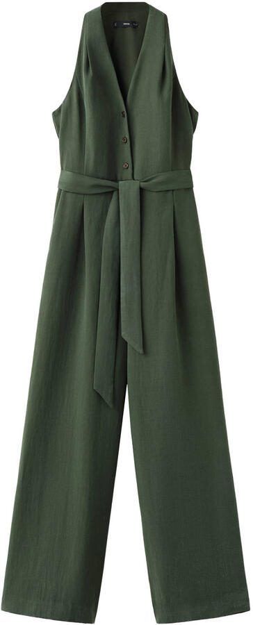 Mango jumpsuit kaki
