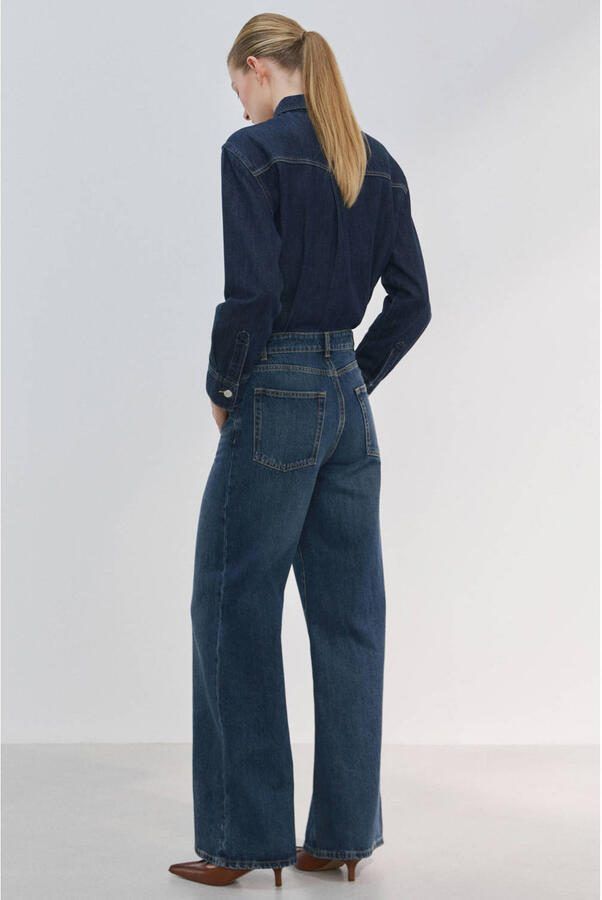 Mango jumpsuit medium blue denim - Foto 2