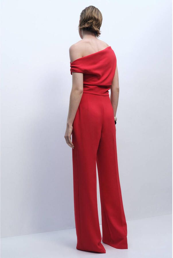 Mango jumpsuit rood - Foto 2