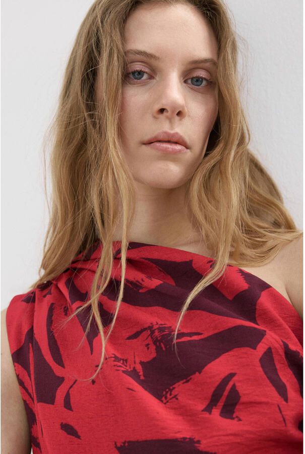 Mango jumpsuit rood - Foto 3