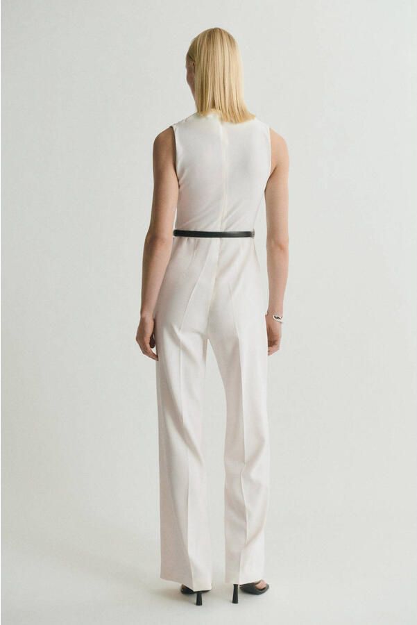 Mango Jumpsuit wit - Foto 3