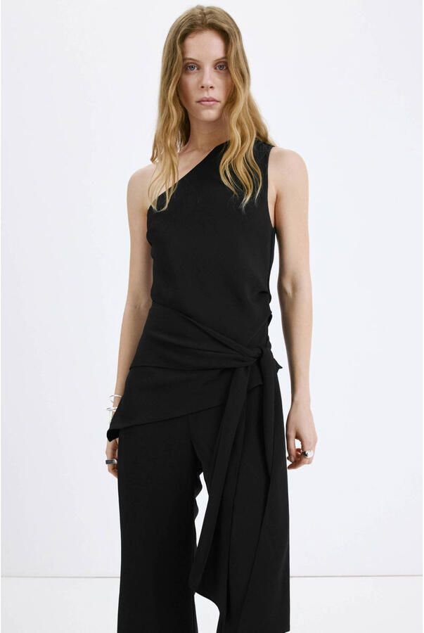 Mango jumpsuit zwart