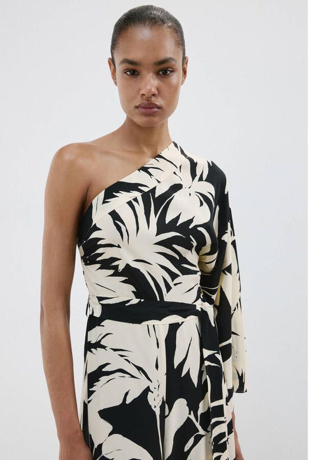 Mango jumpsuit zwart