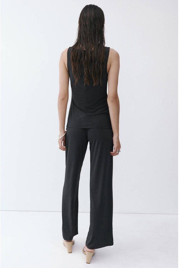 Mango jumpsuit zwart - Foto 2