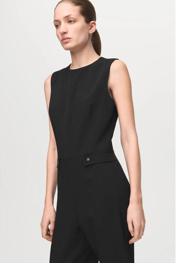 Mango jumpsuit zwart