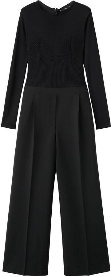 Mango jumpsuit zwart - Foto 3