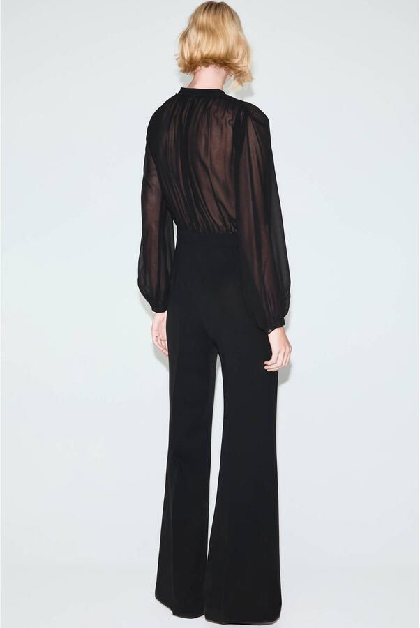 Mango jumpsuit zwart - Foto 2