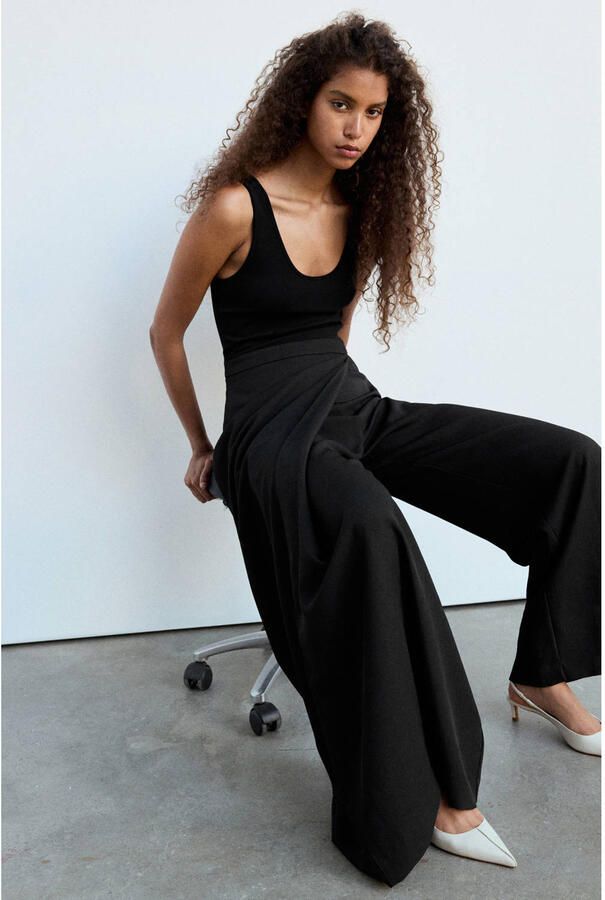 Mango jumpsuit zwart - Foto 3