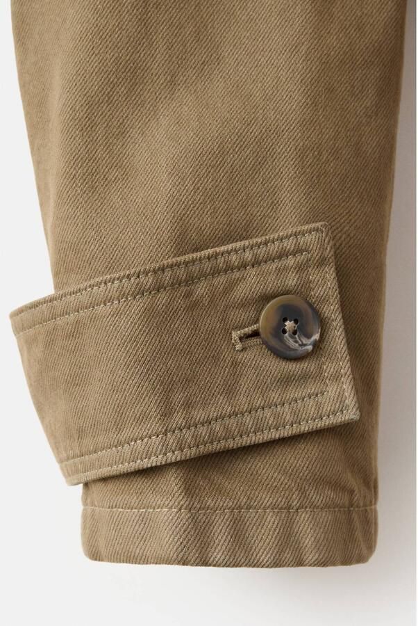 Mango katoenen parka beige - Foto 3