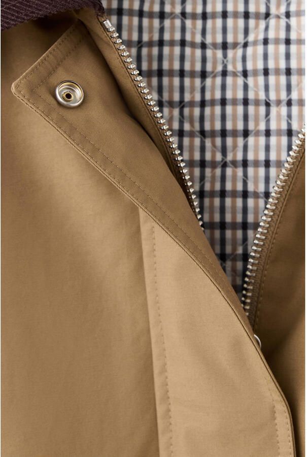 Mango katoenen winterjas camel - Foto 3