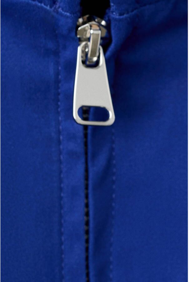 Mango katoenen zomerjas blauw - Foto 2
