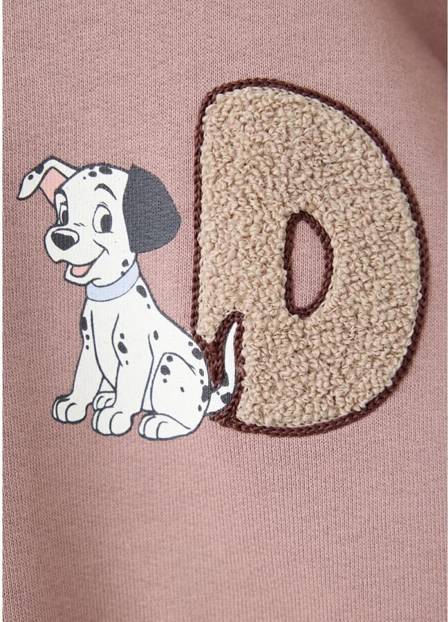 Mango Kids 101 Dalmatiërs sweater met backprint oudroze - Foto 2