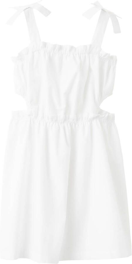 Mango Kids A-lijn jurk wit