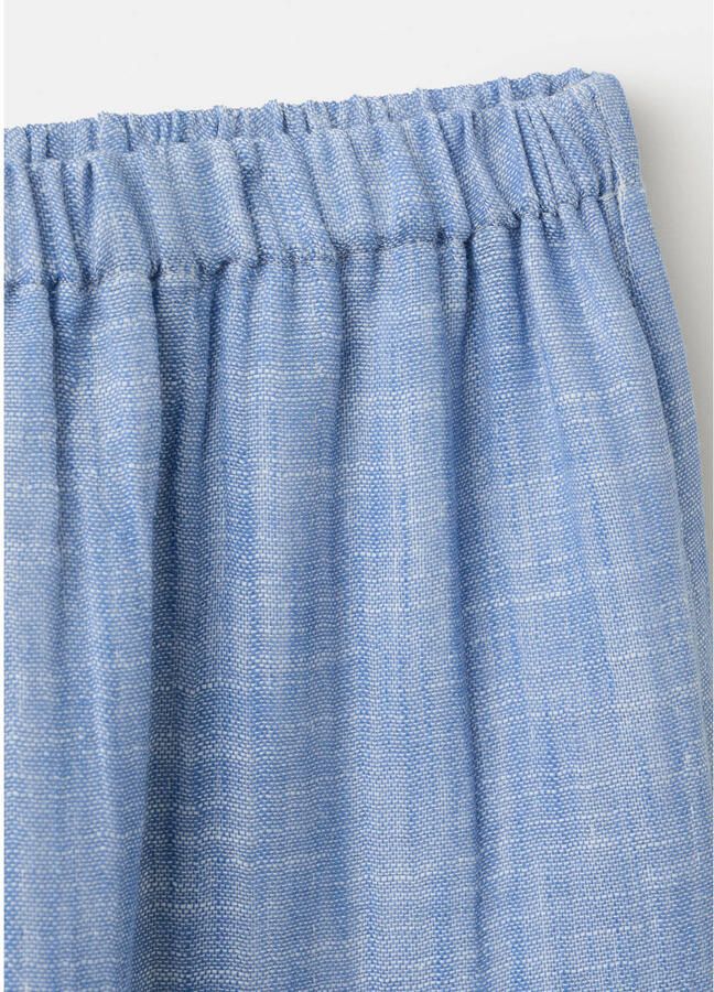 Mango Kids A-lijn rok blauw - Foto 3