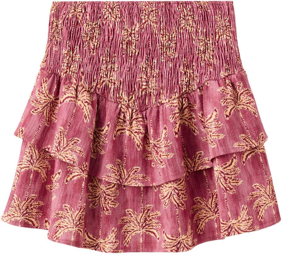 Mango Kids A-lijn rok roze
