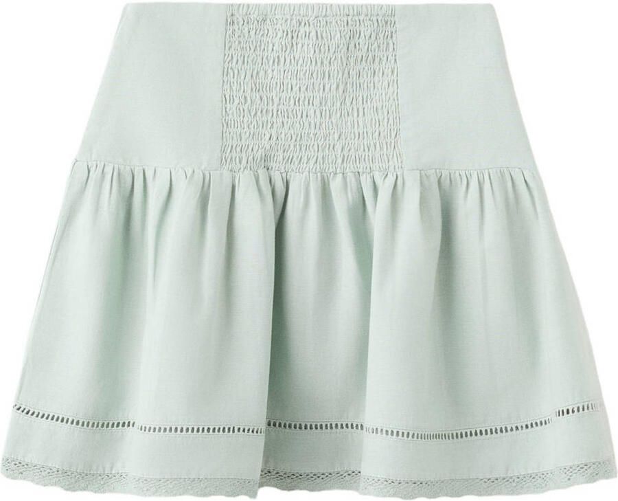 Mango Kids A-lijn rok turquoise - Foto 2