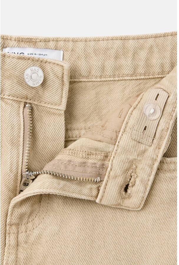 Mango Kids ballon barrel jeans beige - Foto 2