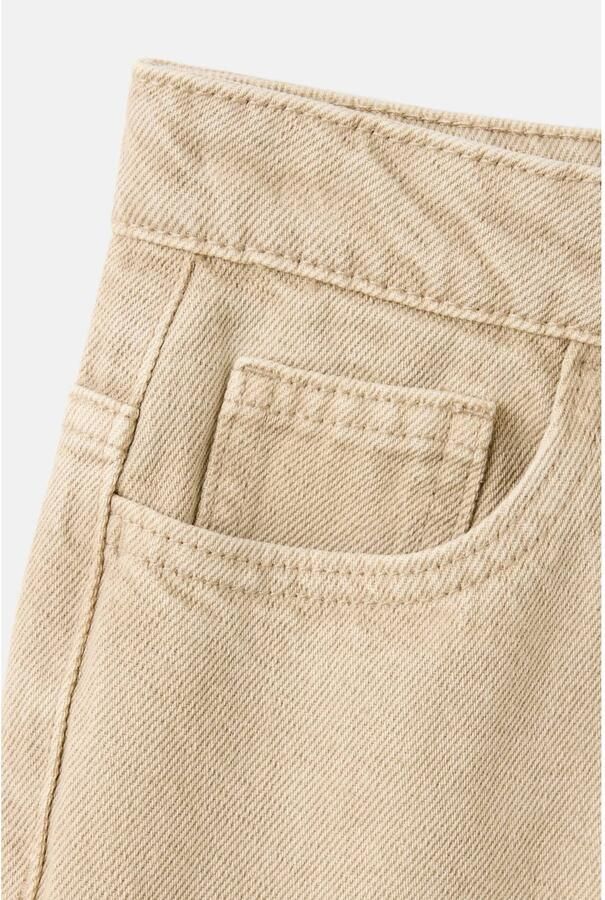 Mango Kids ballon barrel jeans beige - Foto 3