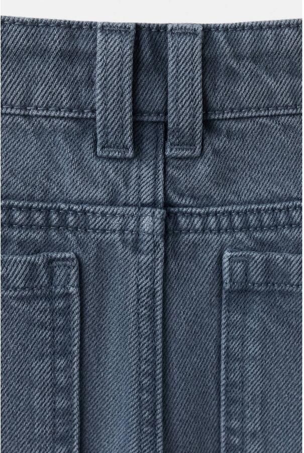 Mango Kids ballon barrel jeans donkerblauw - Foto 2