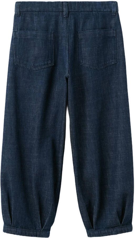 Mango Kids ballon barrel jeans mediumblauw