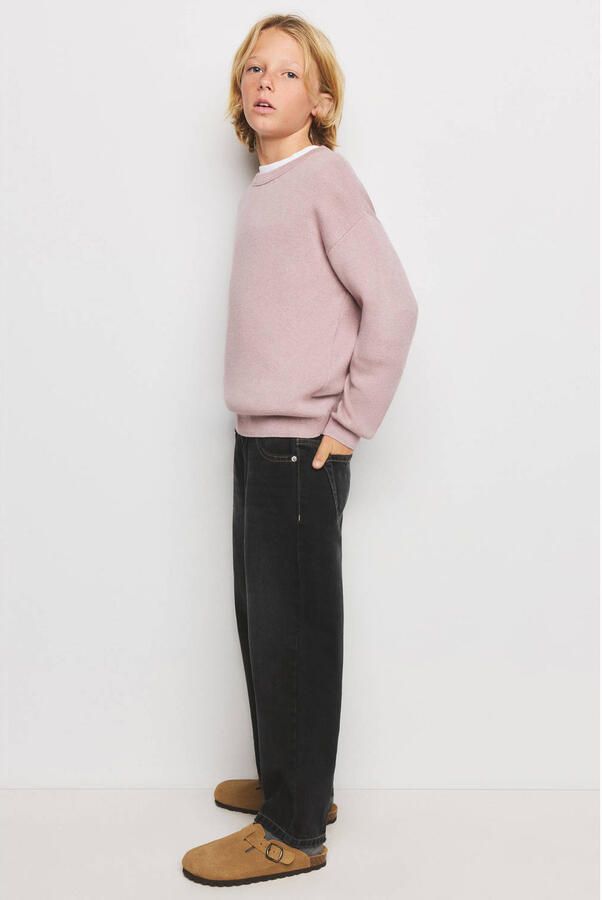 Mango Kids ballon barrel jeans zwart - Foto 3