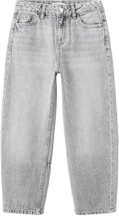 Mango Kids ballon wide leg jeans grijs