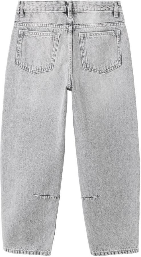 Mango Kids ballon wide leg jeans grijs - Foto 3