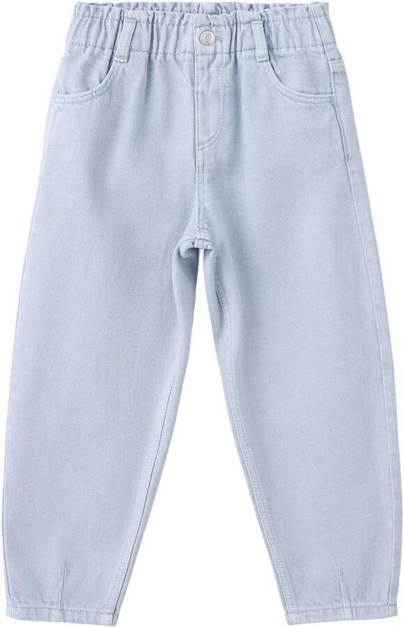 Mango Kids barrel jeans lichtblauw