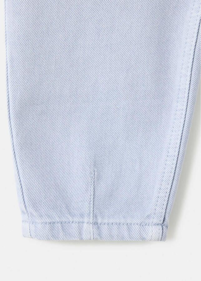 Mango Kids barrel jeans lichtblauw - Foto 3