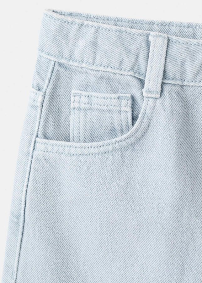 Mango Kids barrel jeans light blue denim - Foto 3