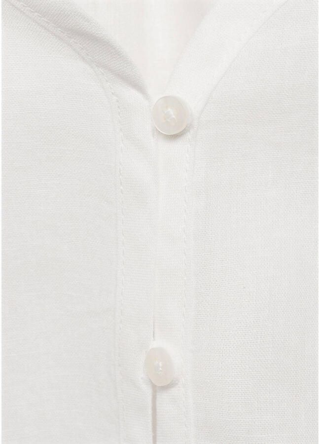 Mango Kids blouse wit - Foto 2