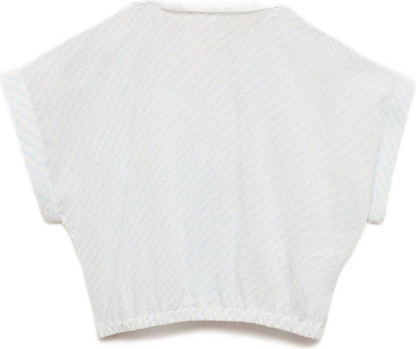 Mango Kids blouse wit - Foto 2