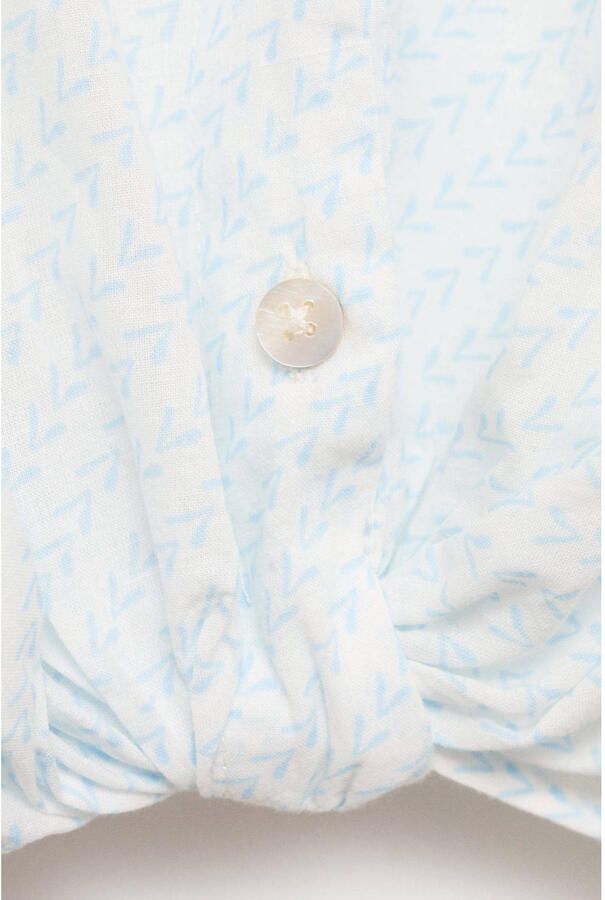 Mango Kids blouse wit - Foto 3