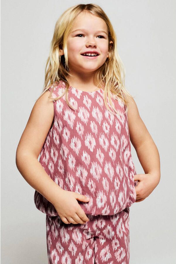 Mango Kids blousetop roze
