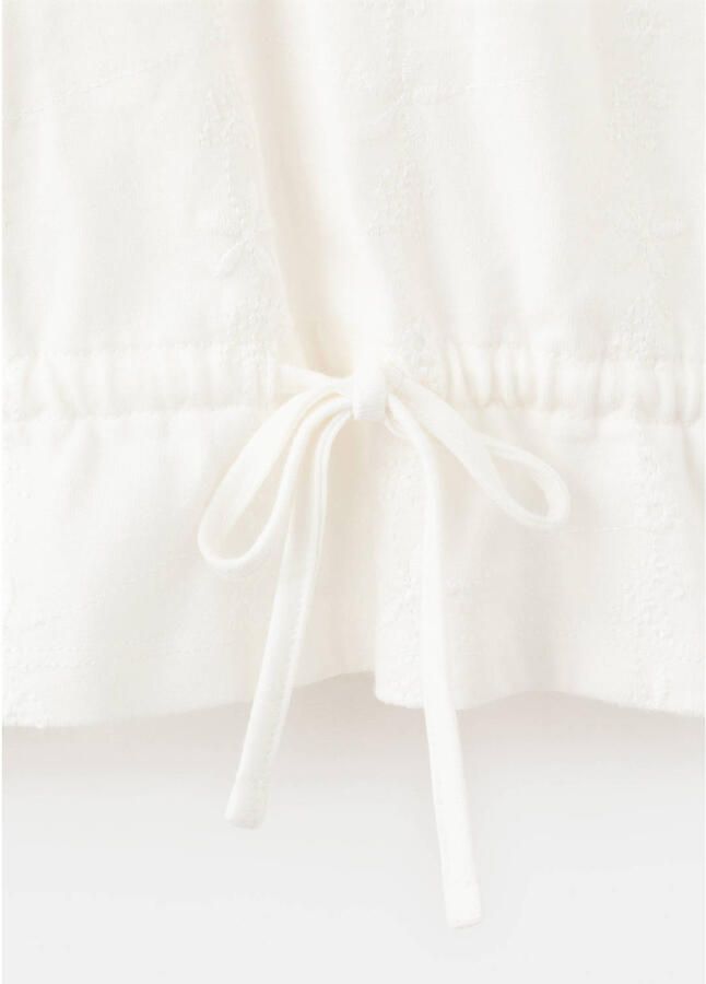 Mango Kids blousetop wit - Foto 3
