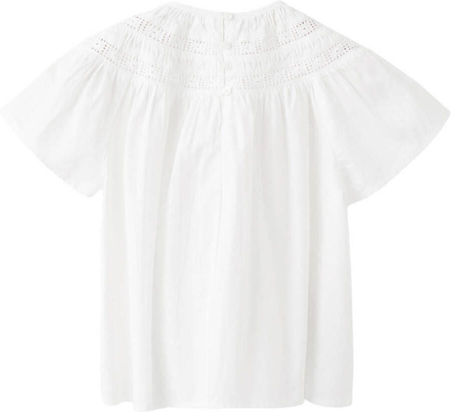 Mango Kids blousetop wit - Foto 2