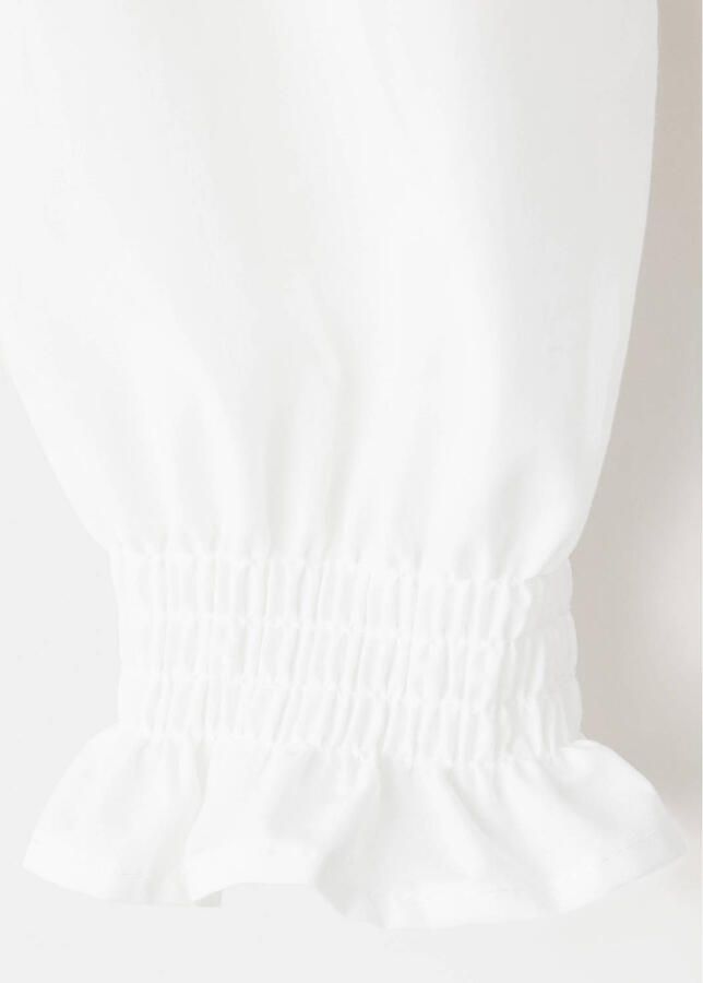 Mango Kids blousetop wit - Foto 3