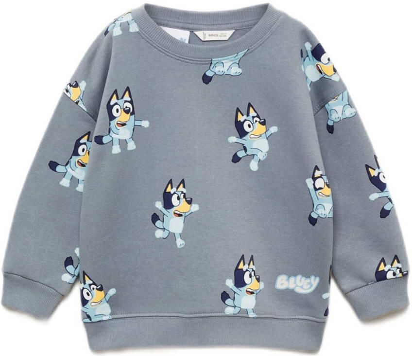 go Kids Bluey sweater blauw