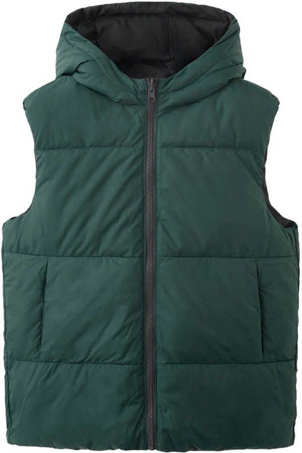 Mango Kids bodywarmer antraciet