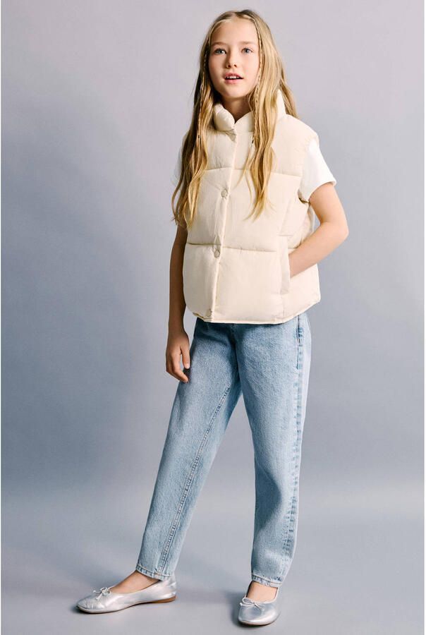 Mango Kids bodywarmer ecru