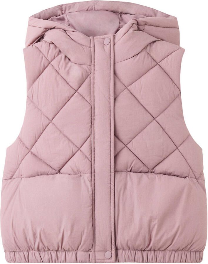 Mango Kids bodywarmer oudroze